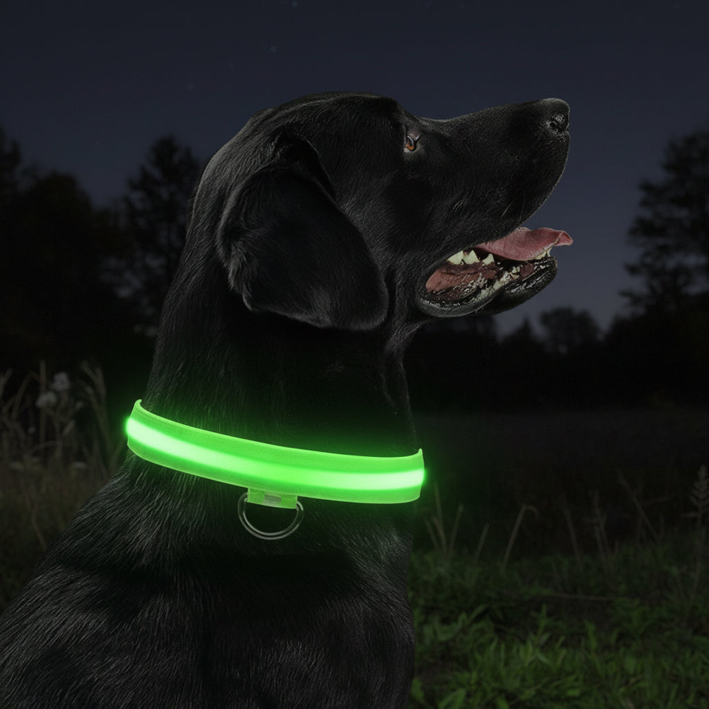 3 Modes Dog Luminous Charge Collar Led Usb Cat Dogs Collars Detachable Night Led Glow Dog Loss Prevention Collar Pet Accessories
