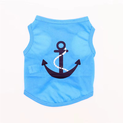 Security Clothing for Dogs Summer Pet Clothes Vest for Small Dogs Chihuahua Yorkshire Puppy Cats Low Price Pets T-Shirt Costume