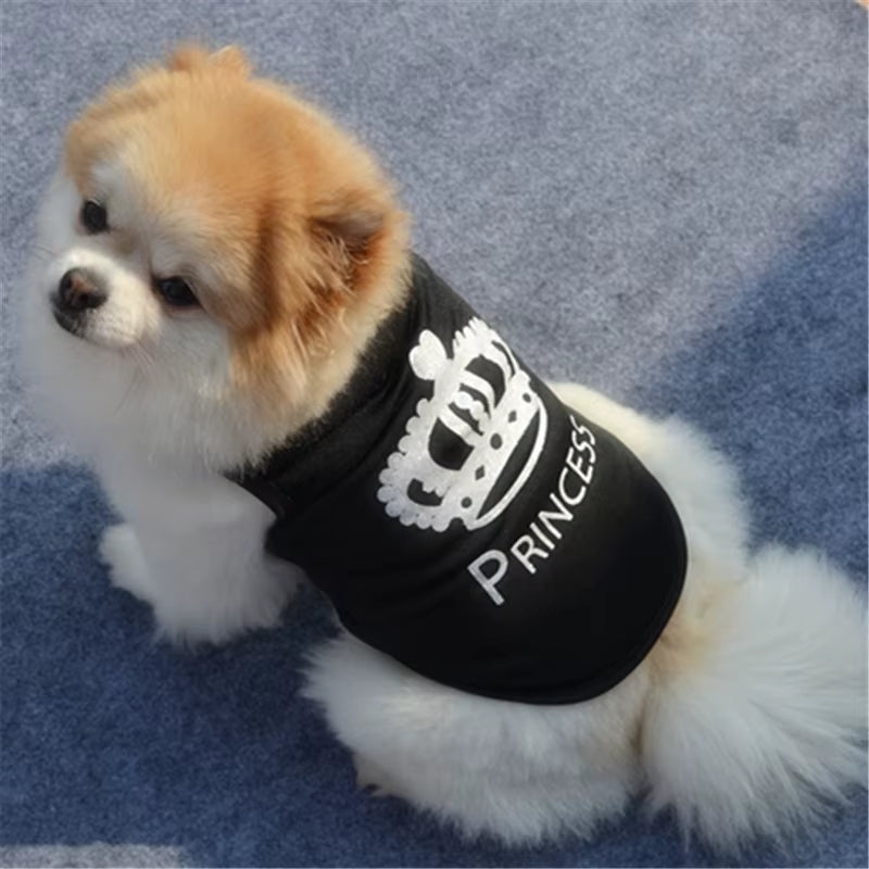 Security Clothing for Dogs Summer Pet Clothes Vest for Small Dogs Chihuahua Yorkshire Puppy Cats Low Price Pets T-Shirt Costume