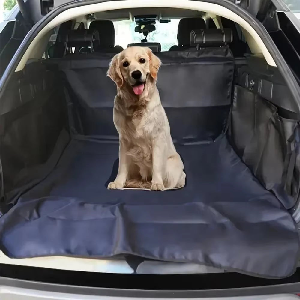 Universal Waterproof Polyester Fiber Cargo Mat Portable Dustproof Luggage Liner Pet Mat for Car SUV Trunk Protection