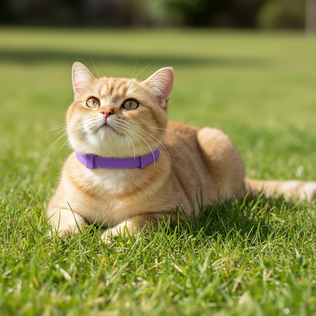 Pet Flea Collars Cat & Dog Safe Effective External Deworming Neck Collars Calming Cat Anxiety Relief Stress