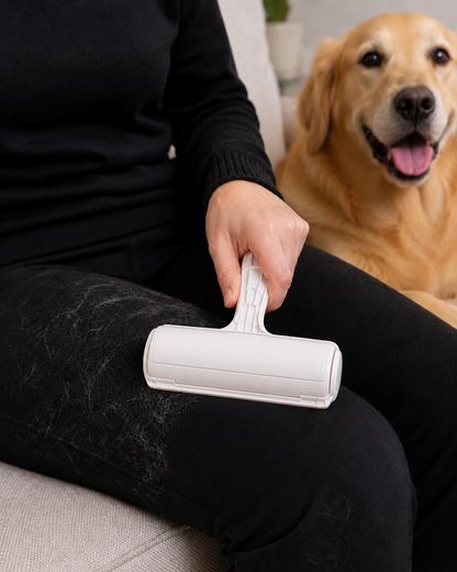 Reusable Pet Hair Remover Roller for Dog and Cat Fur Cleanup