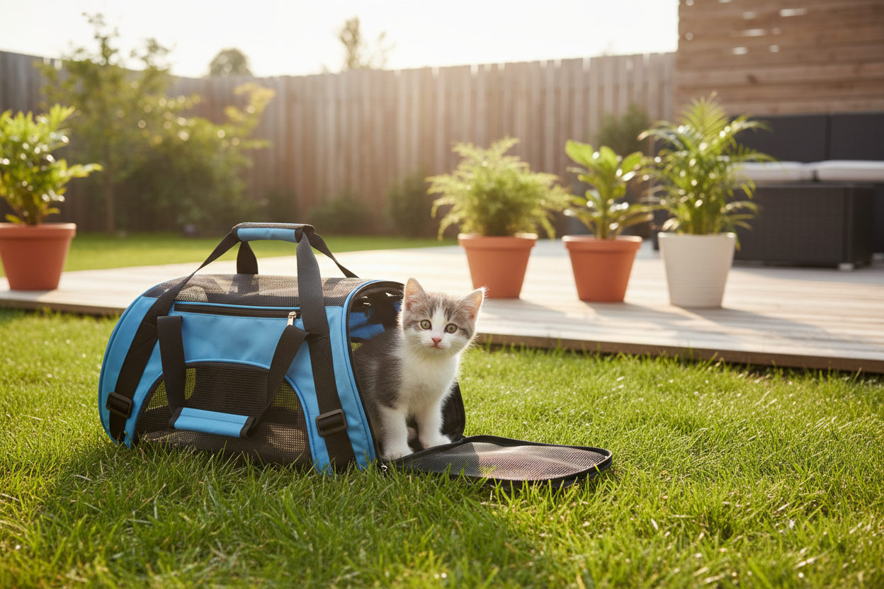 Soft-Sided Airline Pet Carrier for Small Dogs, Cats, and Puppies