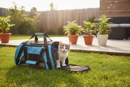 Soft-Sided Airline Pet Carrier for Small Dogs, Cats, and Puppies