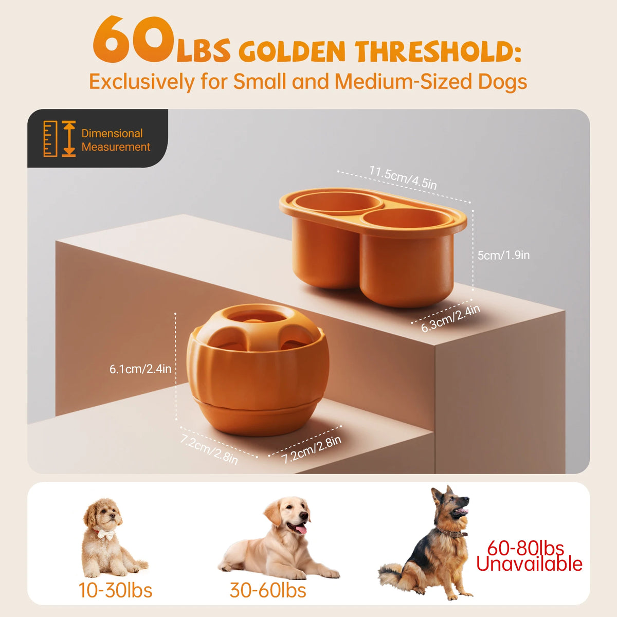 Silicone Dog Lick Ball & Frozen Treat Dispenser