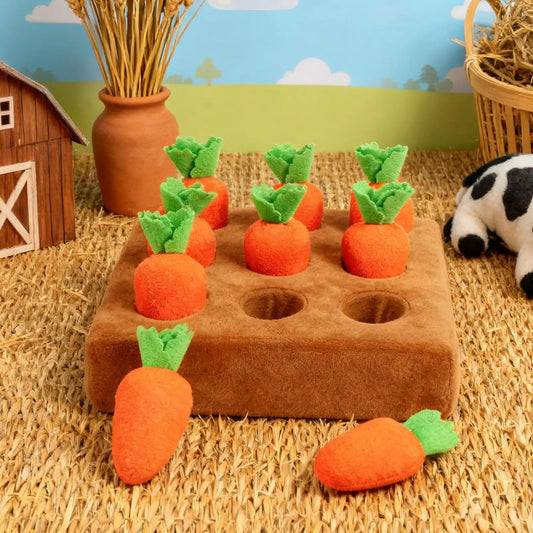 Carrot Garden Treat Mat for Dogs