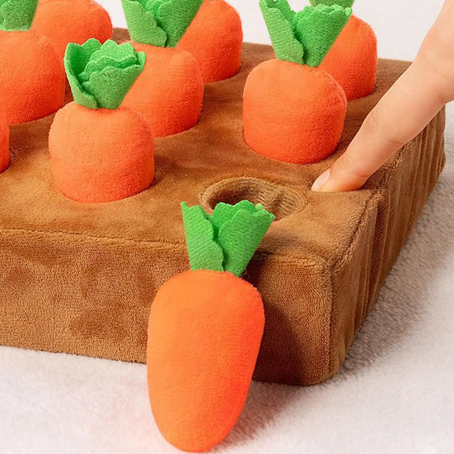 Carrot Garden Treat Mat for Dogs