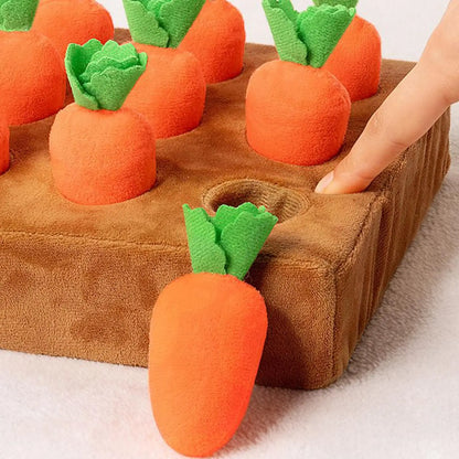 Carrot Garden Treat Mat for Dogs
