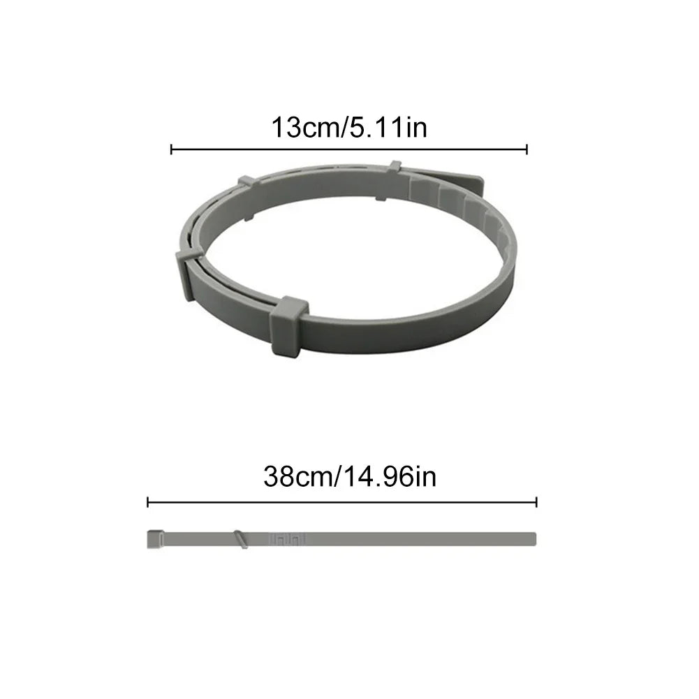 Pet Flea Collars Cat & Dog Safe Effective External Deworming Neck Collars Calming Cat Anxiety Relief Stress