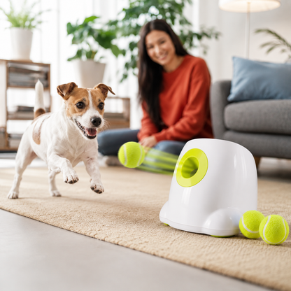Automatic Tennis Ball Launcher