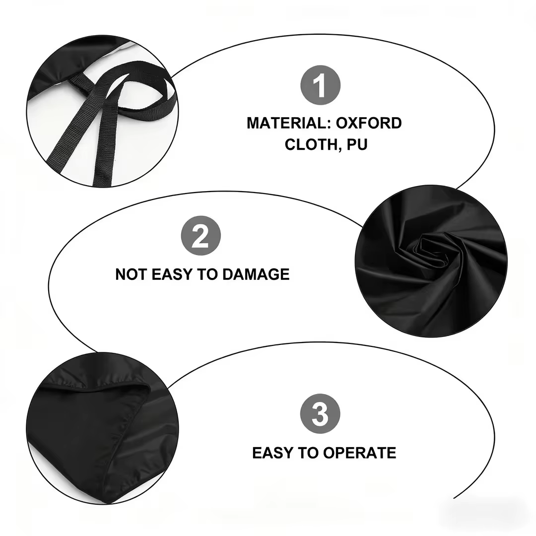 Universal Waterproof Polyester Fiber Cargo Mat Portable Dustproof Luggage Liner Pet Mat for Car SUV Trunk Protection