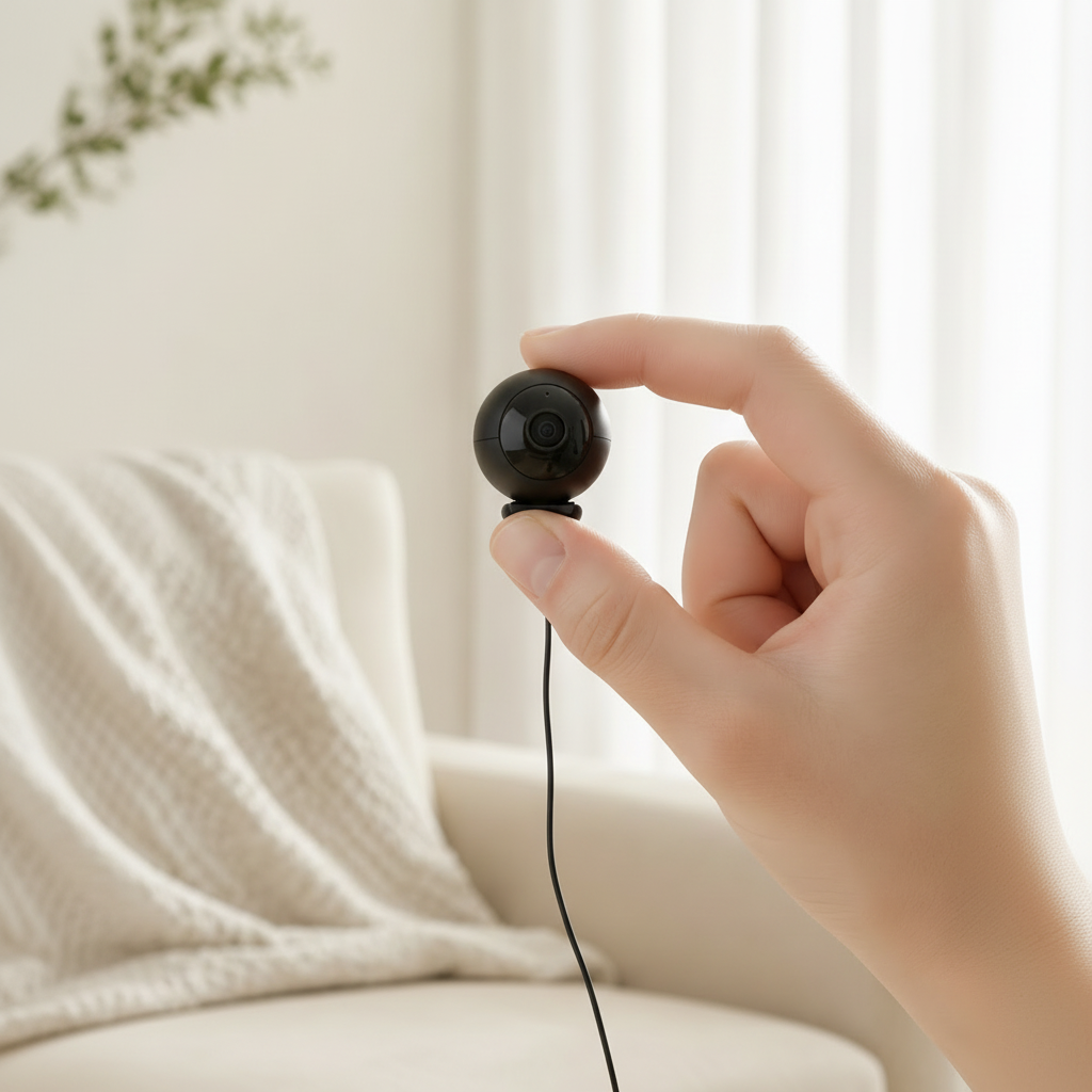 Mini 1080P WiFi Pet Camera with Night Vision and Motion Detection